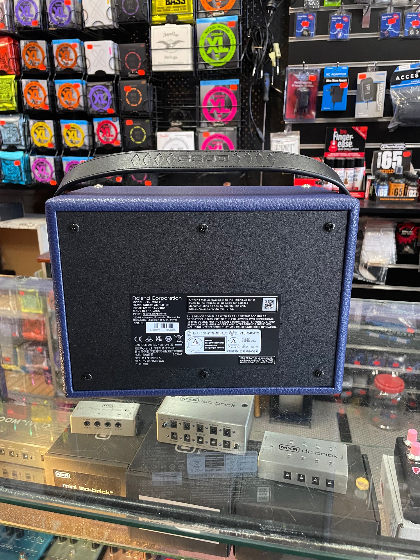 Boss Limited Edition Katana Mini X Electric Guitar Amplifier - Blue