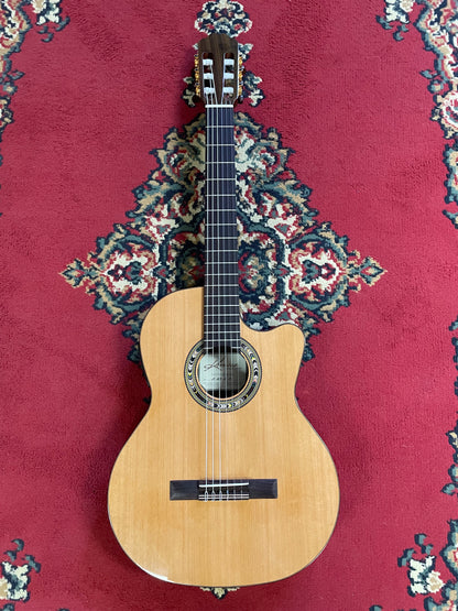 Kremona F65CW-TL Fiesta Thin Line C/E Classical Guitar with Case