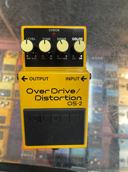 Boss OS-2 OverDrive/Distortion Pedal