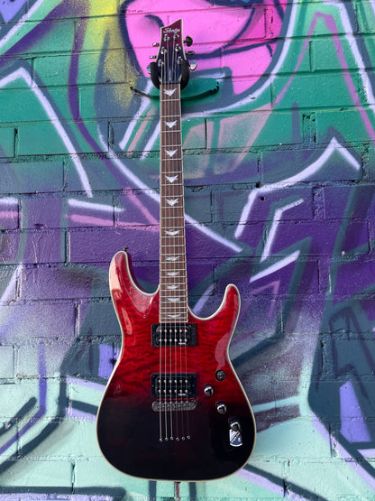 Schecter Omen Extreme 6 Electric Guitar - Bloodburst