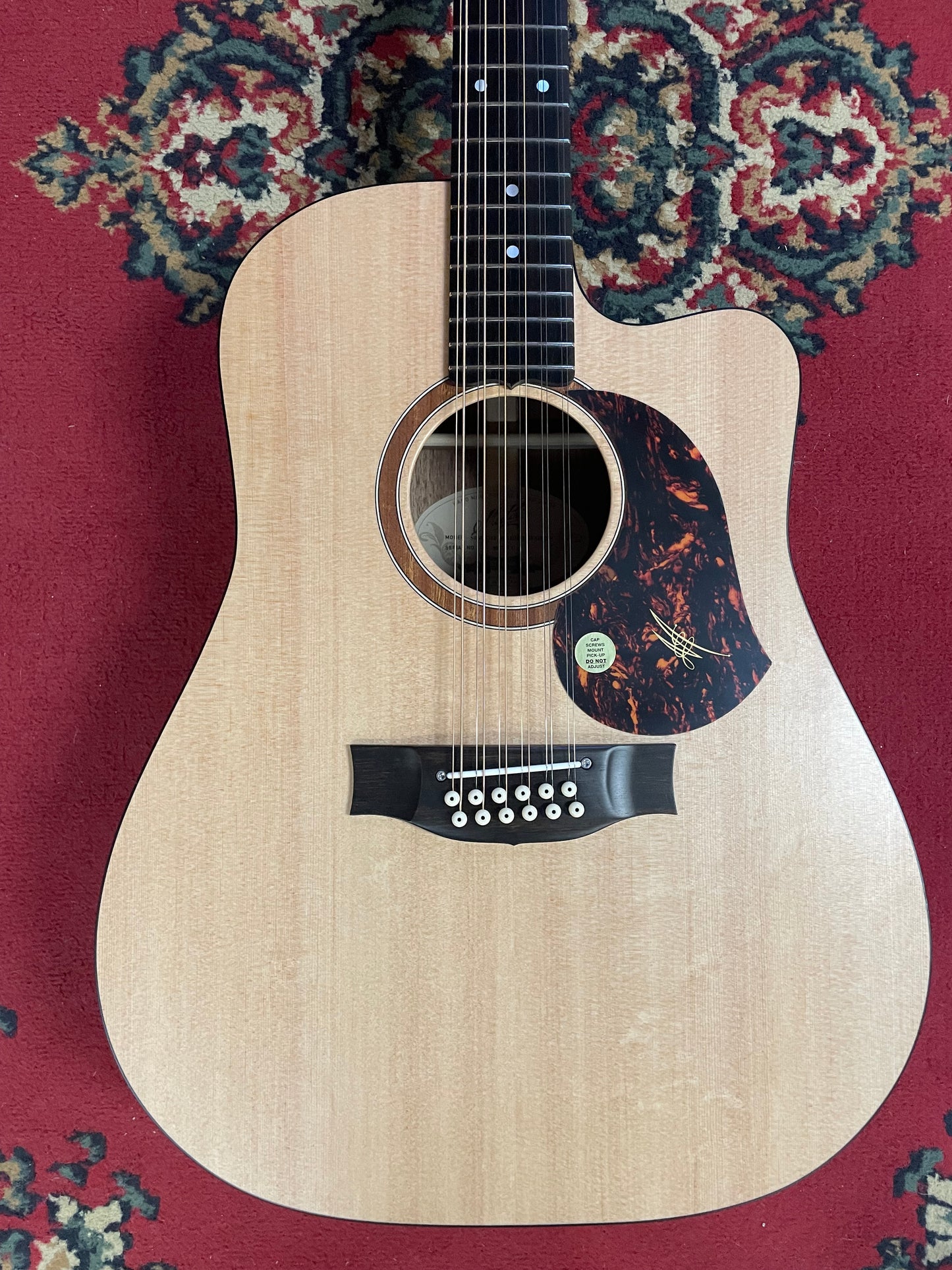 Maton SRS70C12 12-String Acoustic Electric Guitar with Cutaway