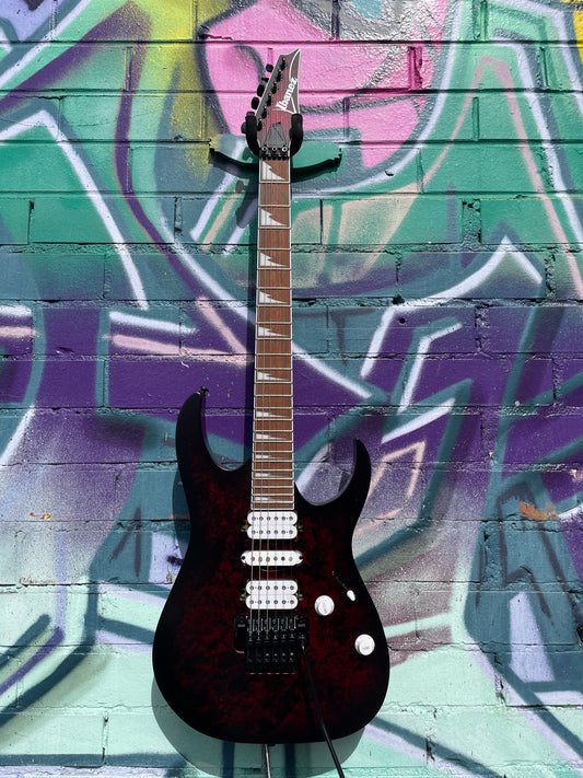 Ibanez RG470DXW Electric Guitar Wine Red Frozen Matte