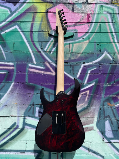 Ibanez RG470DXW Electric Guitar - Wine Red Frozen Matte