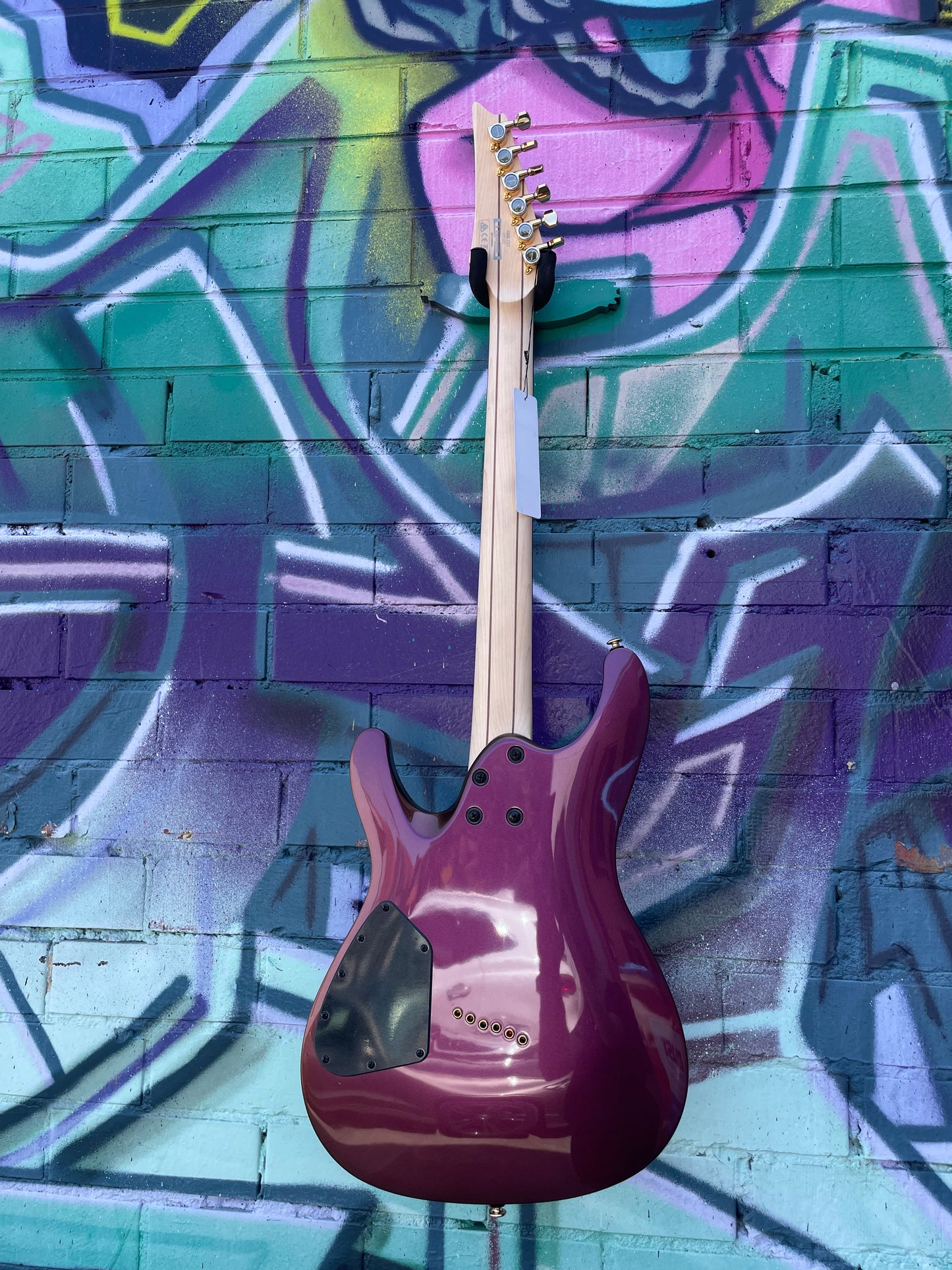 Ibanez SML721 Multi-Scale Electric Guitar - Rose Gold Chameleon