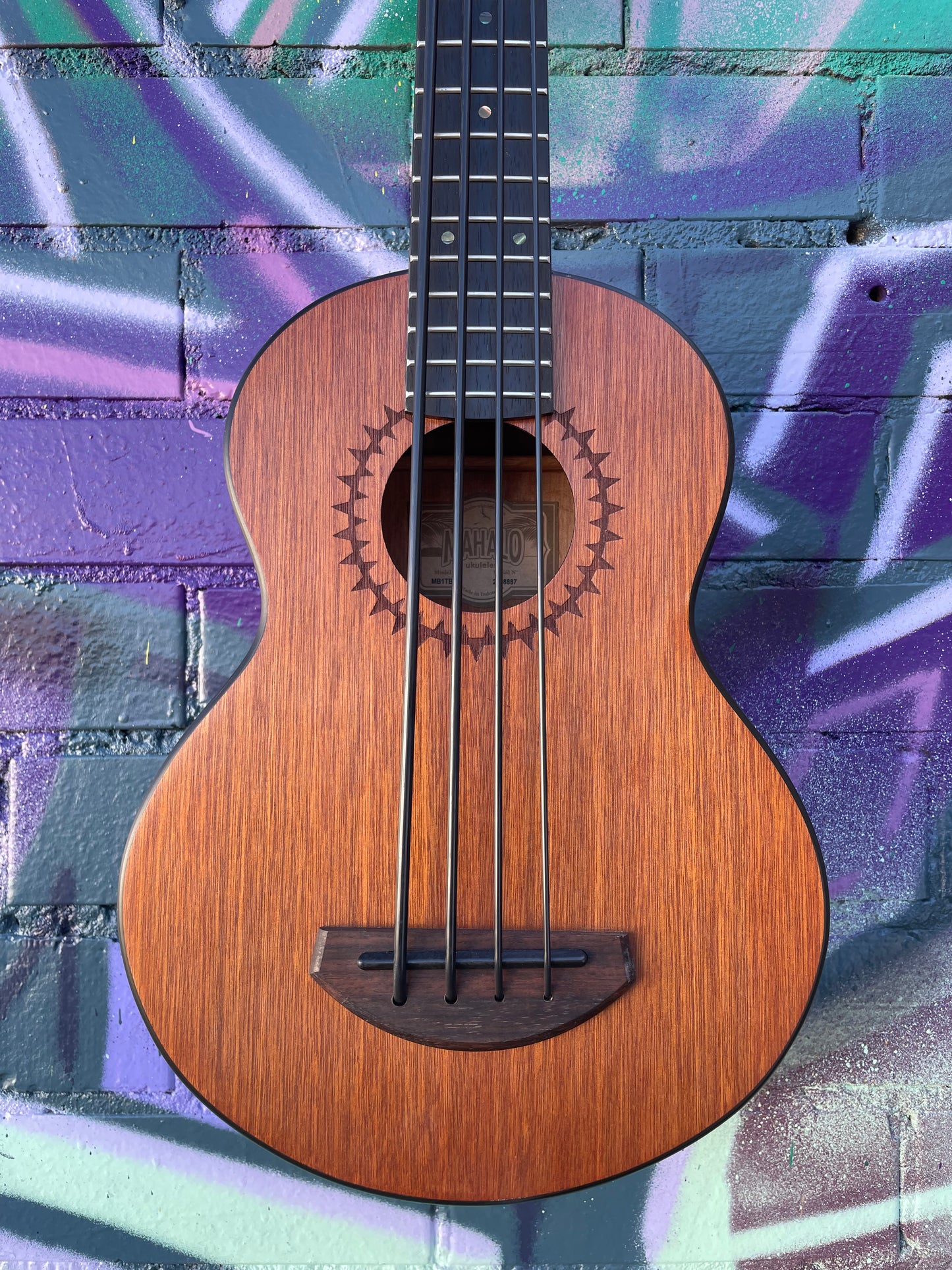Mahalo MB1 Acoustic Electric Bass Ukulele