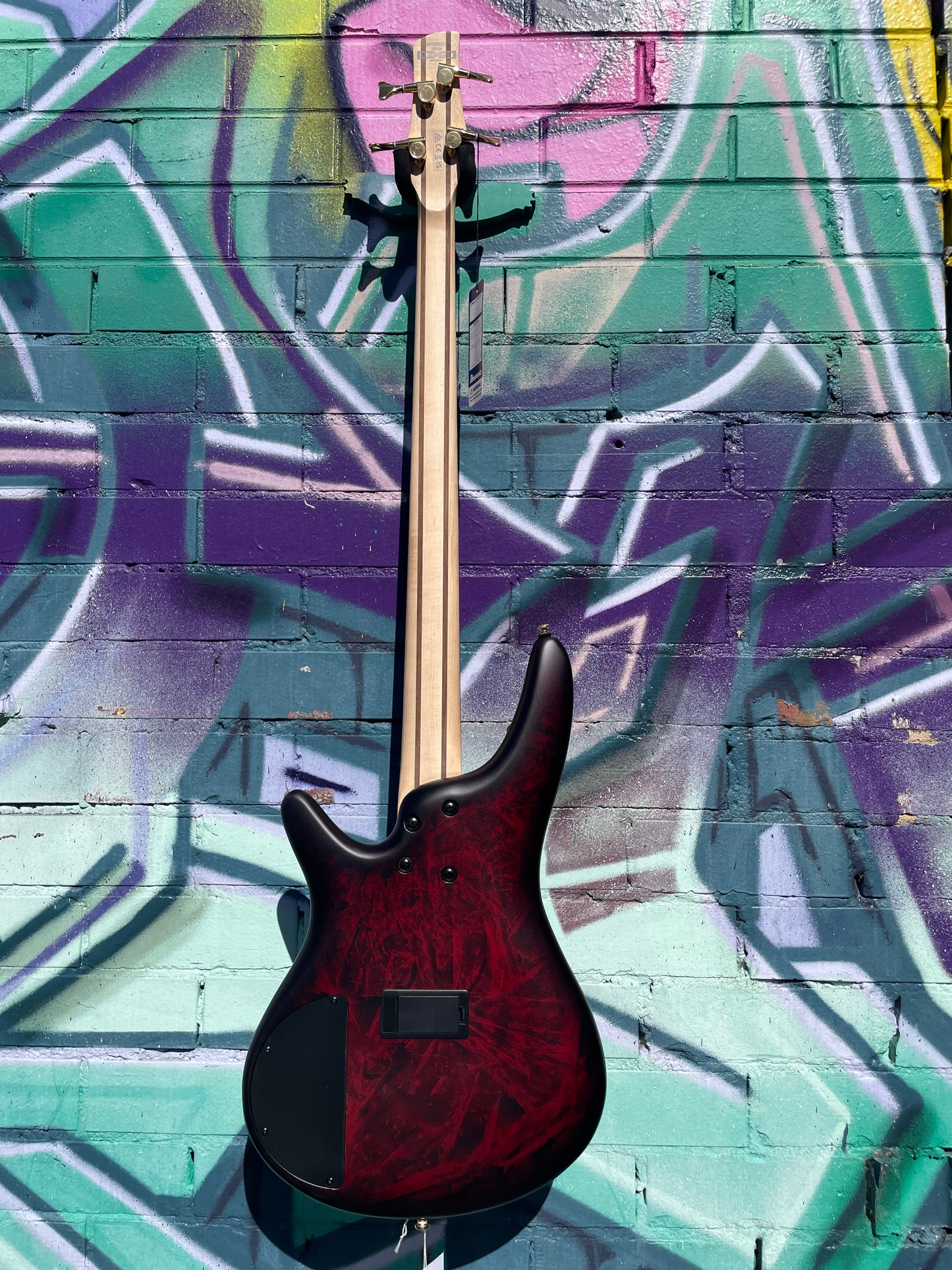 Ibanez SR300EDX Electric Bass Guitar - Wine Red Frozen Matte