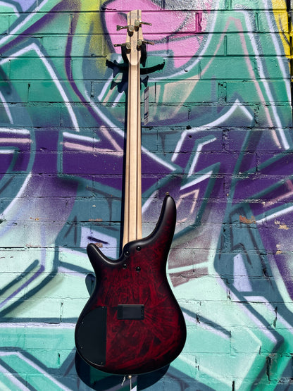 Ibanez SR300EDX Electric Bass Guitar - Wine Red Frozen Matte
