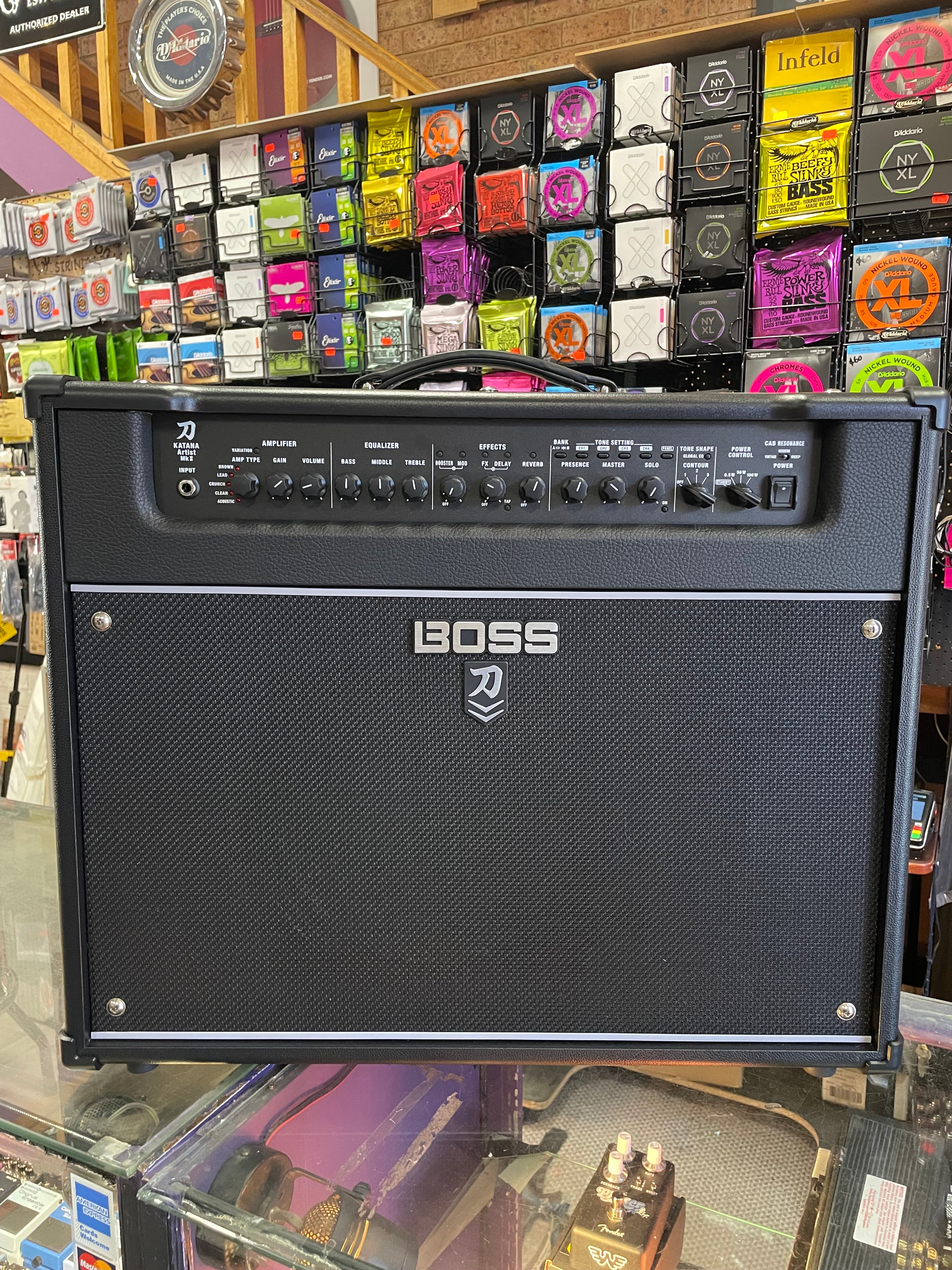 Boss Katana-Artist MKII 1x12" 100W Combo Amplifier – Guitar Paradise