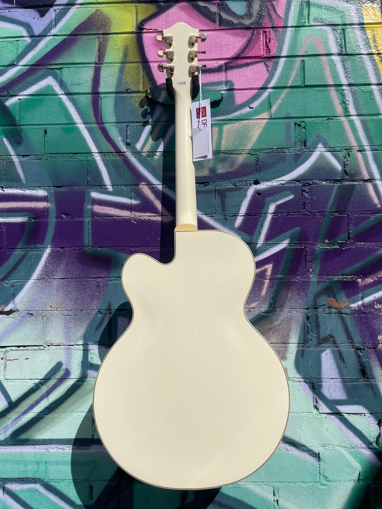 Gretsch G2420TG Streamliner Hollow Body Electric Guitar Bigsby Limited Edition - Vintage White
