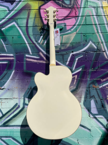 Gretsch G2420TG Streamliner Hollow Body Electric Guitar Bigsby Limited Edition - Vintage White