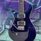 PRS SE Standard 24-08 Lefty Electric Guitar- Translucent Blue