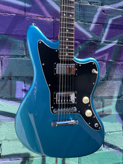 Fender Made In Japan Limited Edition Adjusto-Matic Jazzmaster Electric Guitar - Lake Placid Blue