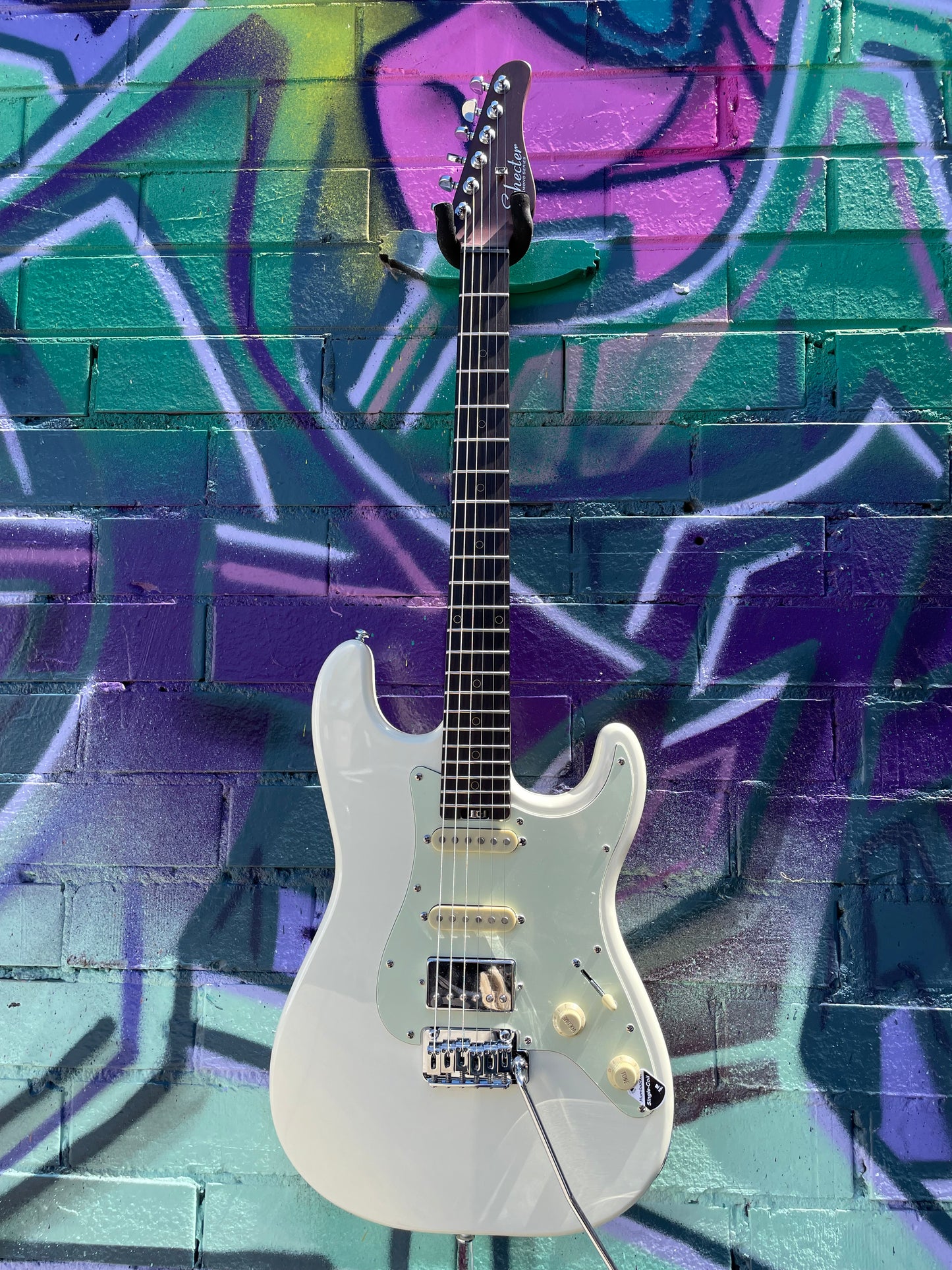 Schecter Nick Johnston Traditional HSS Electric Guitar - Atomic Snow