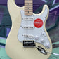 Squier Affinity Series Stratocaster Electric Guitar, Maple FB - Olympic White