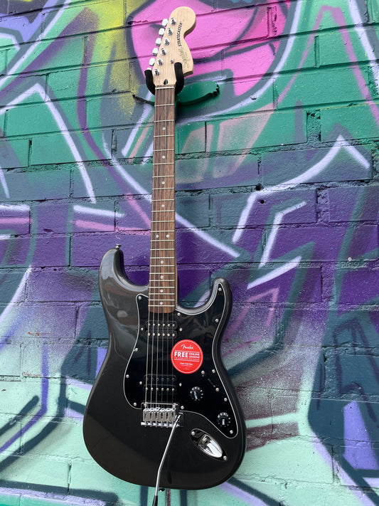 Squier Affinity Series Stratocaster HH- Charcoal Frost Metallic