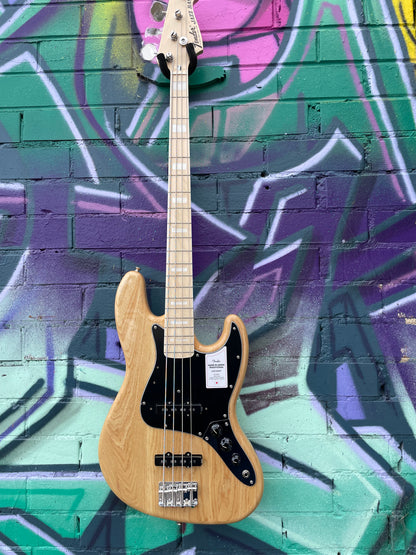 Fender Made in Japan Traditional 70s Jazz Bass - Natural