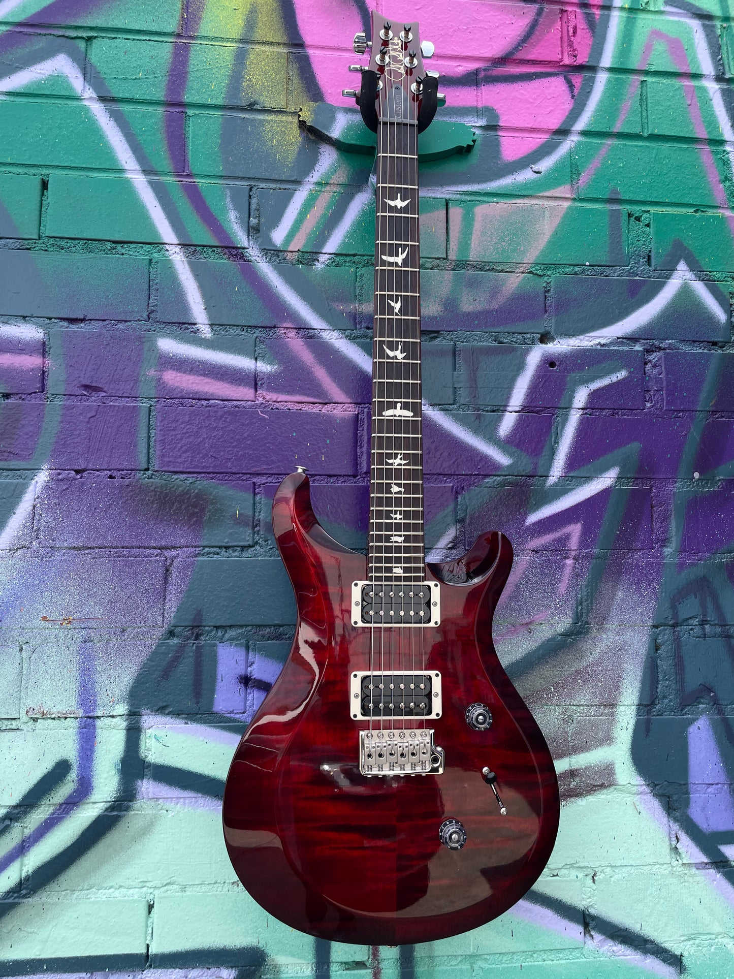 PRS S2 Custom 24 Electric Guitar - Fire Red Burst