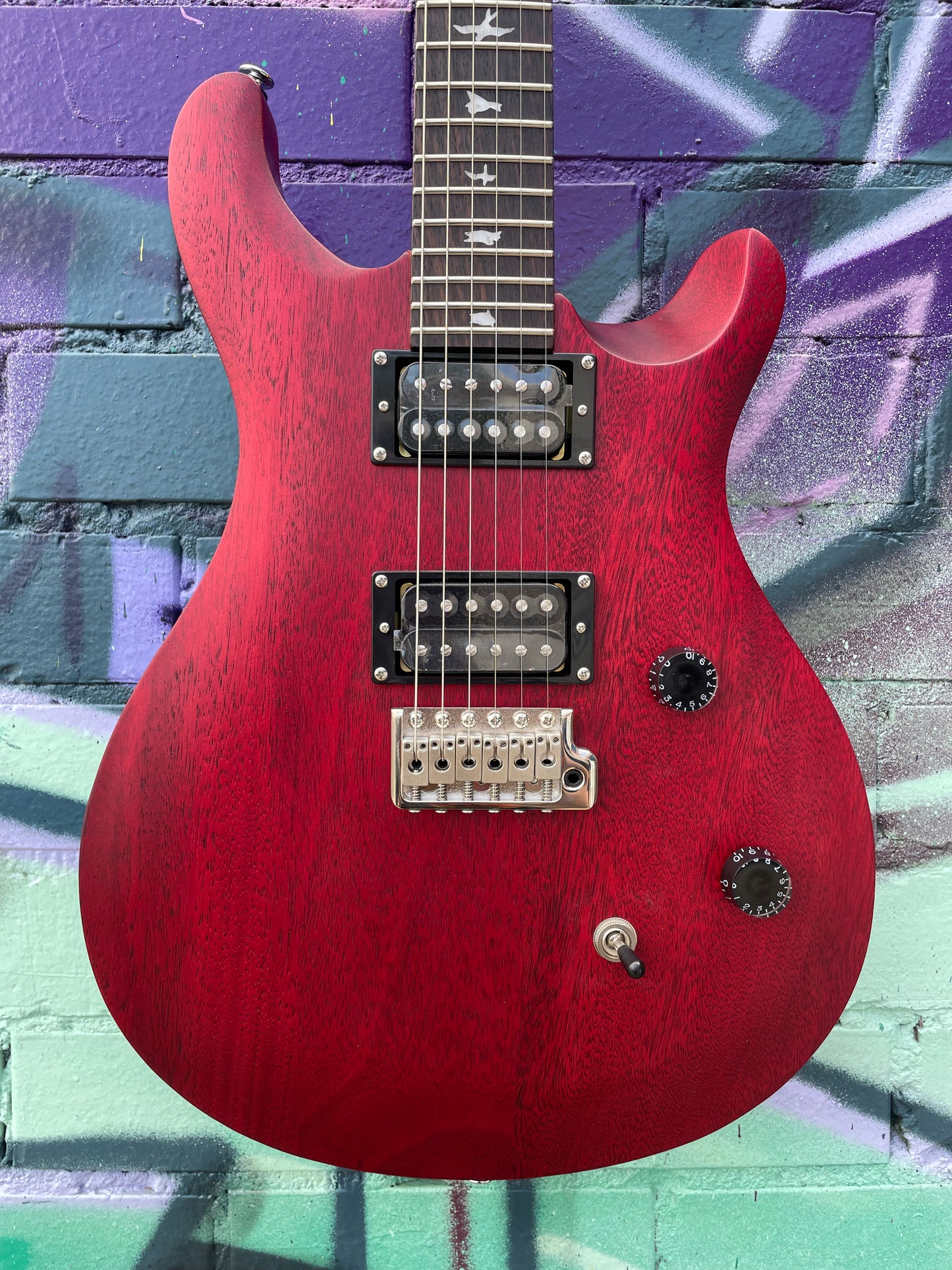 PRS SE CE 24 Standard Satin - Vintage Cherry