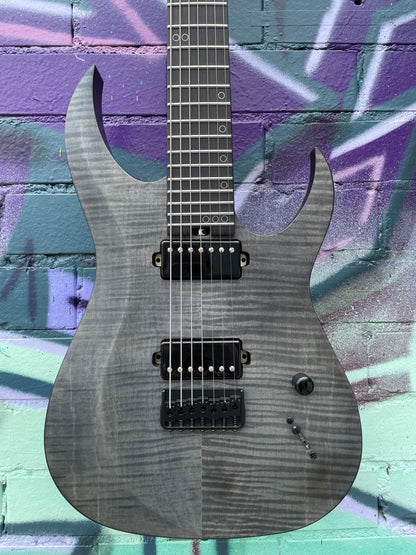 Schecter Sunset-7 Extreme Electric Guitar - Grey Ghost