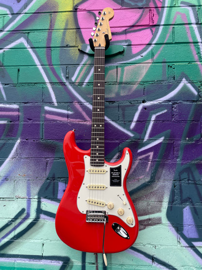 Fender Player II Stratocaster Electric Guitar – Coral Red