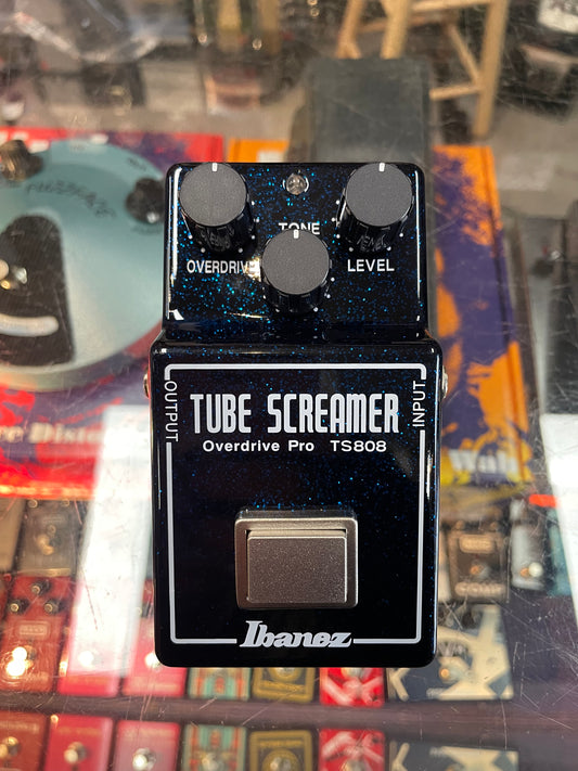 Ibanez TS808 45th Anniversary Tube Screamer Pedal Sapphire Blue (Limited Edition)