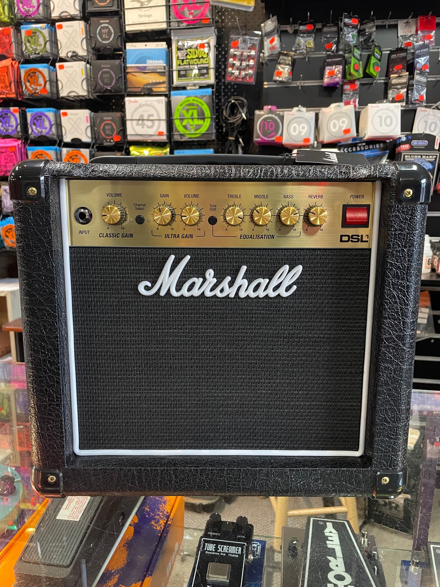 Marshall DSL1C 1x8" 1 Watt Valve Combo Guitar Amplifier