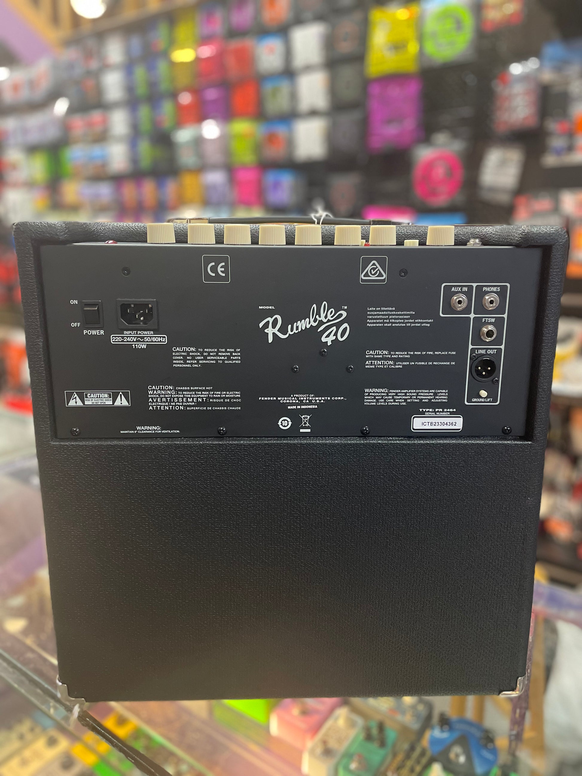 Fender Rumble 40 Bass Amplifier – Guitar Paradise