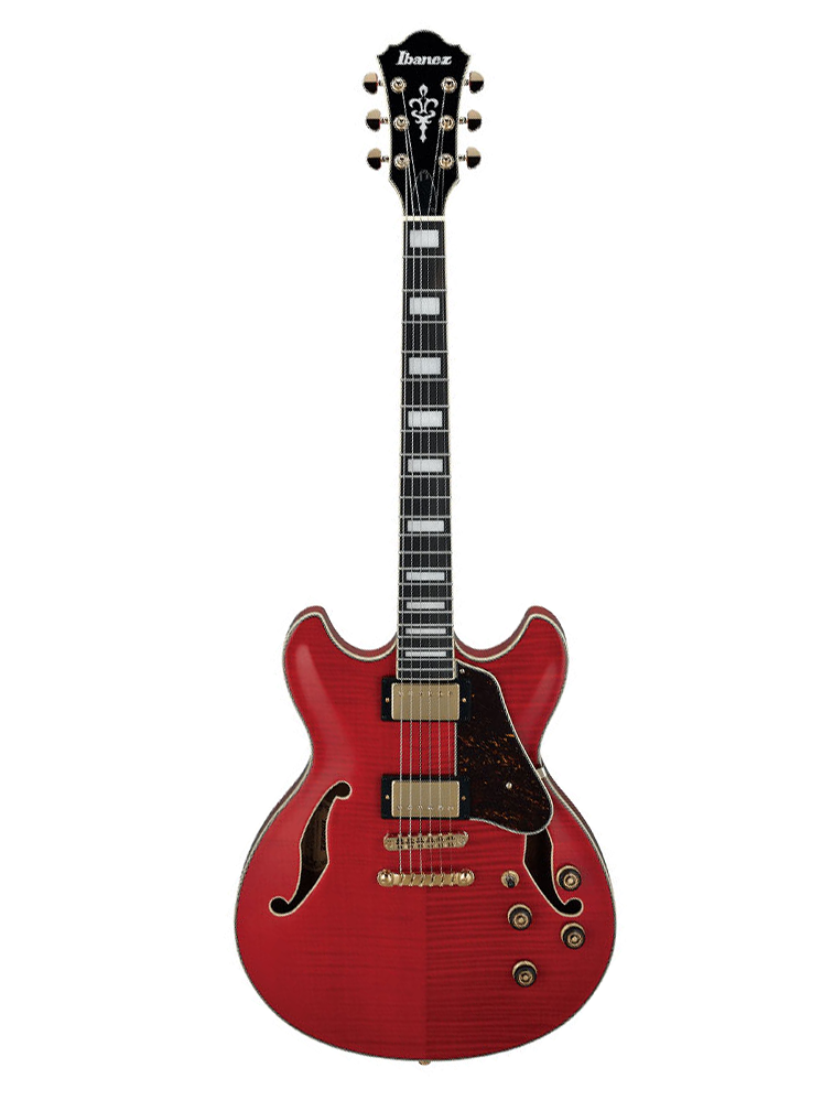 Ibanez Artcore Expressionist AS93FM Electric Guitar - Transparent Cherry Red
