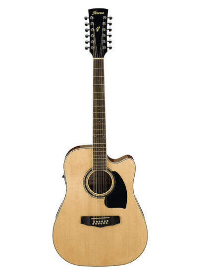 Ibanez PF1512ECE 12-String Acoustic Electric Guitar - Natural High Gloss