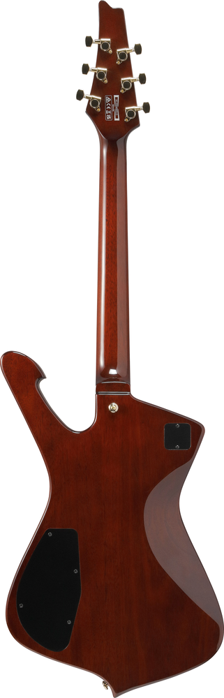 Ibanez IC420MFM Iceman Electric Guitar - Transparent Blue Gradation