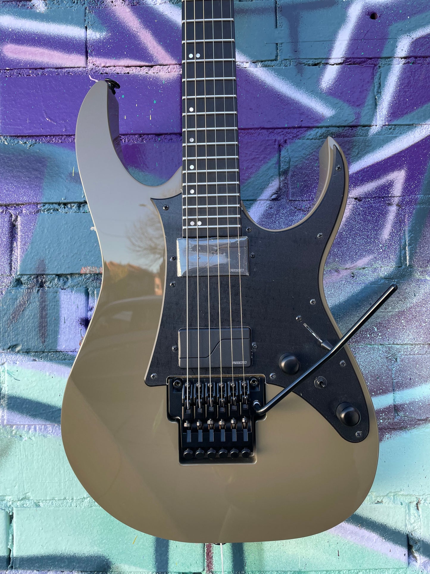 Ibanez Prestige RGR5130 KM Electric Guitar - Khaki Metallic
