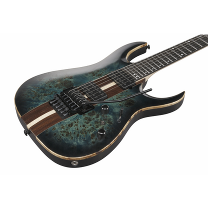 Ibanez RGA20P1PB CUL Premium Electric Guitar - Cosmic Blue Burst Low Gloss