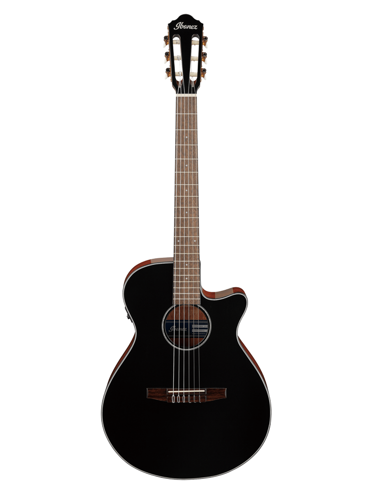 Ibanez AEG50N Electric Classical Guitar - Black High Gloss