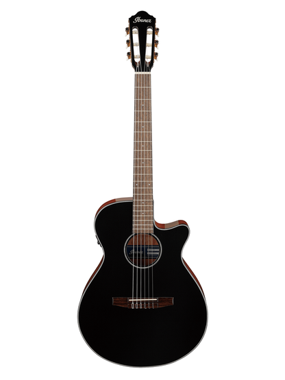 Ibanez AEG50N Electric Classical Guitar - Black High Gloss