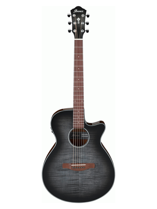 Ibanez AEG70 TCH Acoustic Electric Guitar - Transparent Charcoal Burst High Gloss