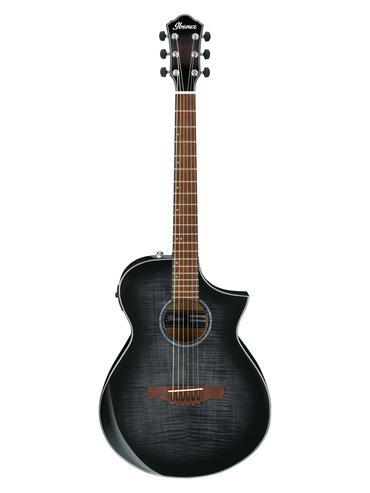 Ibanez AEWC400 TKS Electric AcousticGuitar - Transparent Black Sunburst High Gloss