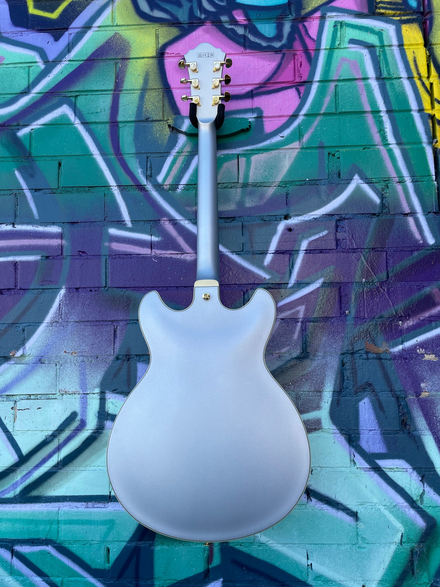 Ibanez AS73G Artcore Electric Guitar - Moonstone Silver Flat
