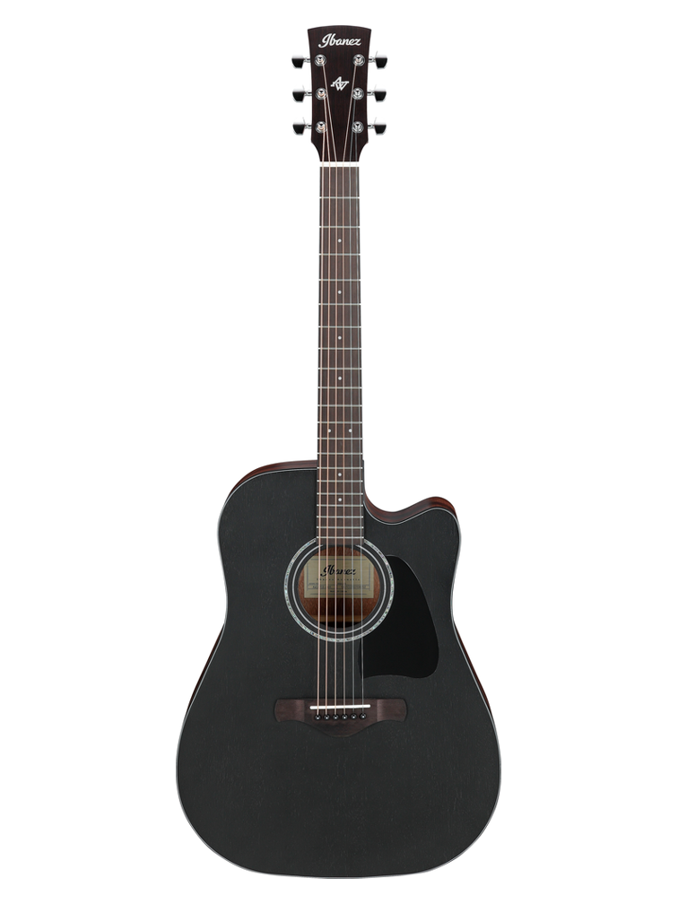 Ibanez AW247CEWKH Electric Acoustic Guitar - Weathered Black