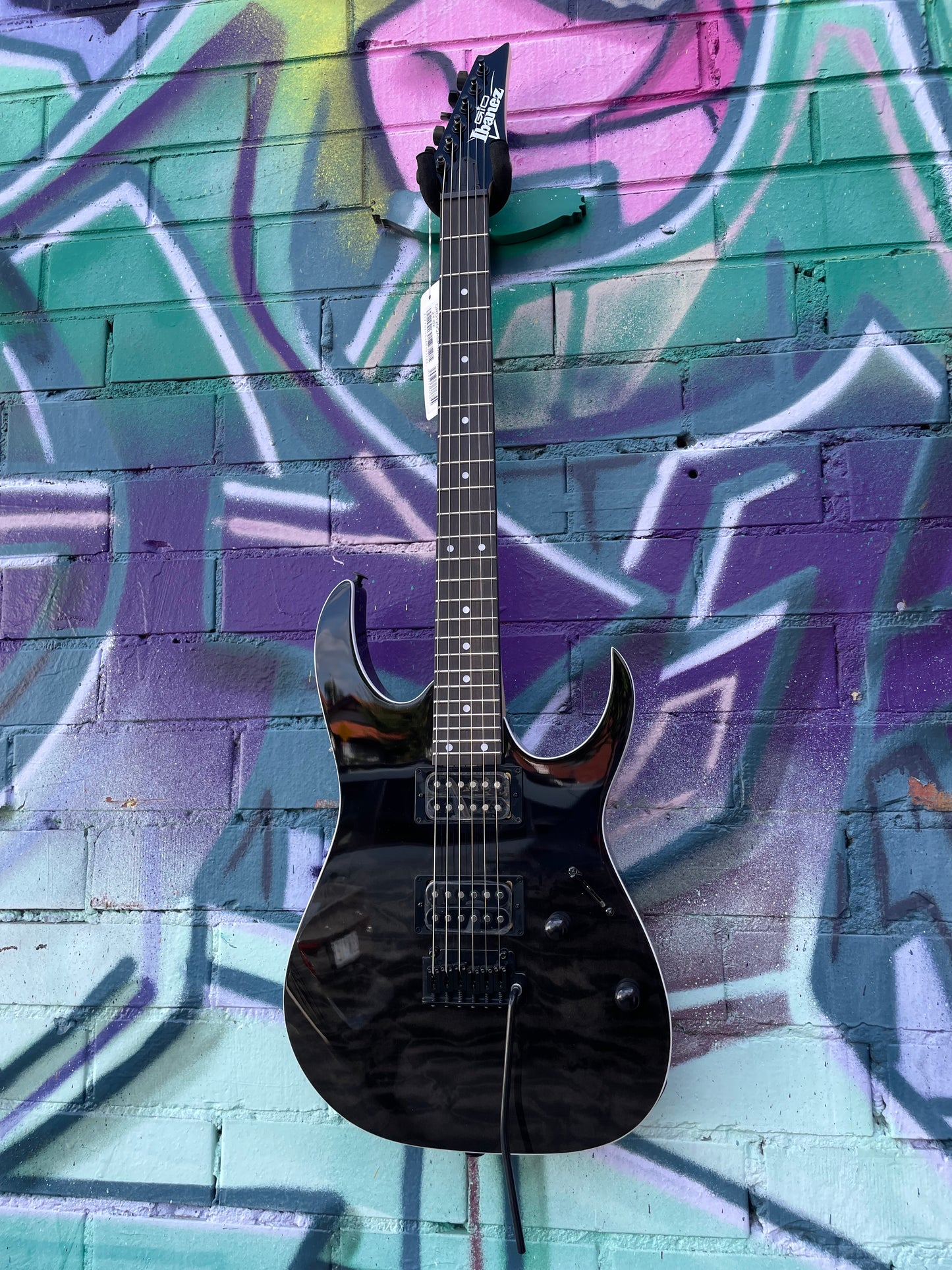Ibanez GRG120QASP Electric Guitar - Black Gradation