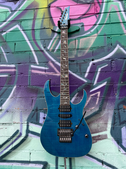 Ibanez J. Custom RG8570 RBS , Electric Guitar- Royal Blue Sapphire