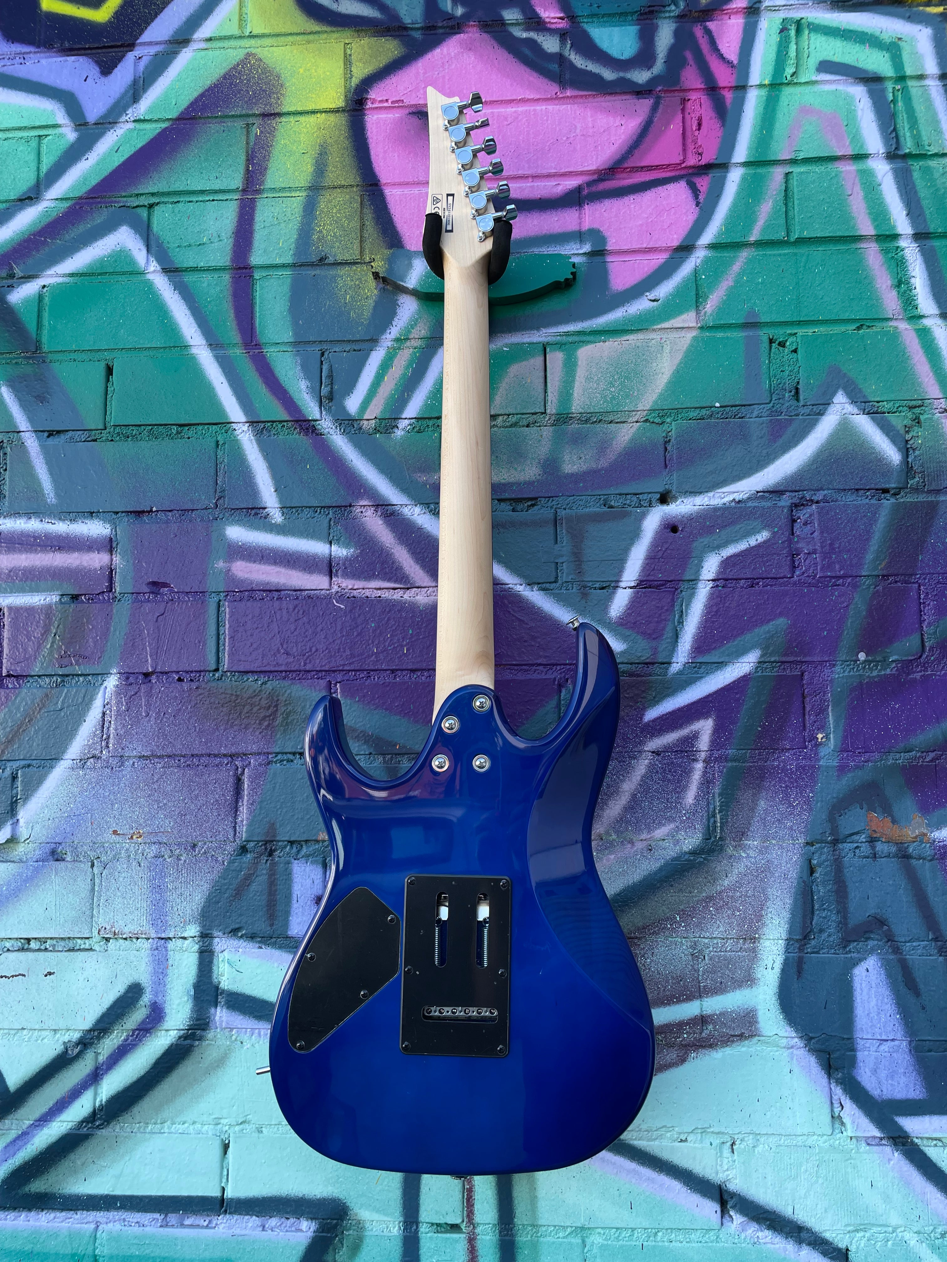 Ibanez Rx70 Ibanez RG Gio RX70QA TBB, Electric Guitar - Transparent Blue Burst ...