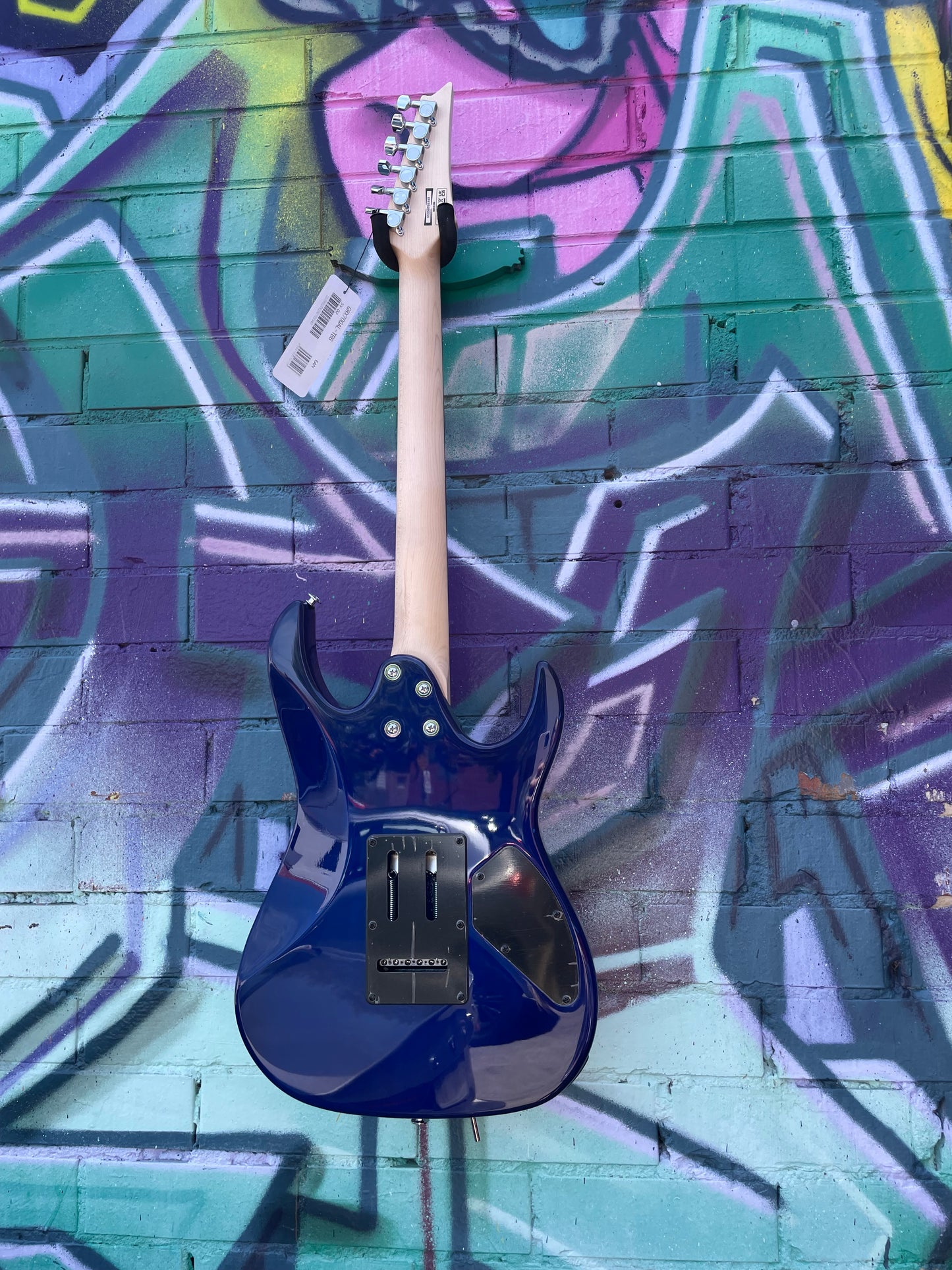 Ibanez RX70QAL, Left Handed Electric Guitar- Trans Blue Burst