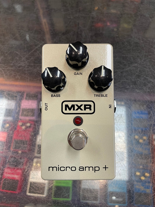 MXR Micro Amp + Pedal