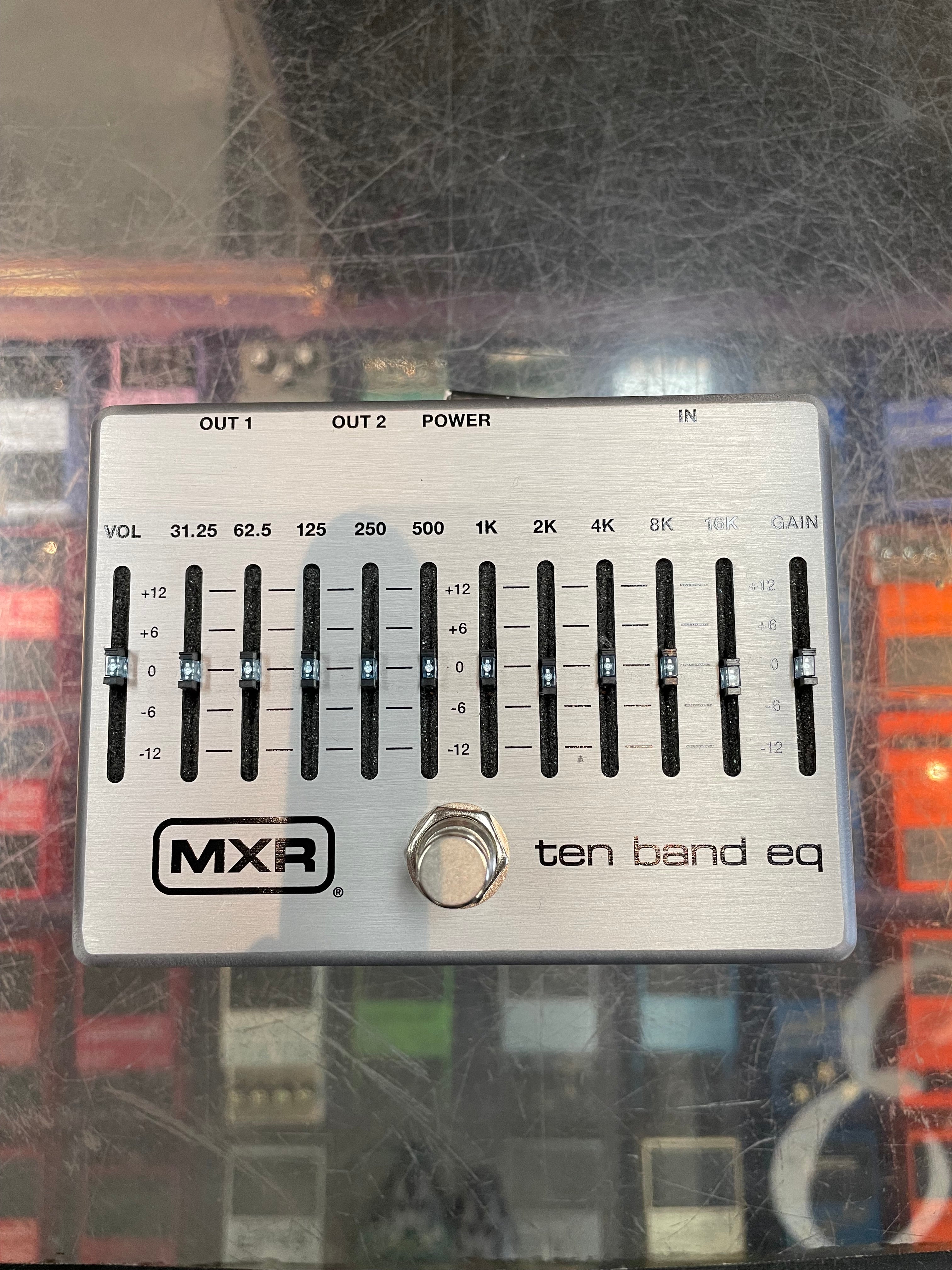 ベース MXR Ten Band EQ Mxr Ten Band EQ M108S Ltd - Black Compressor, sustain & noise gate
