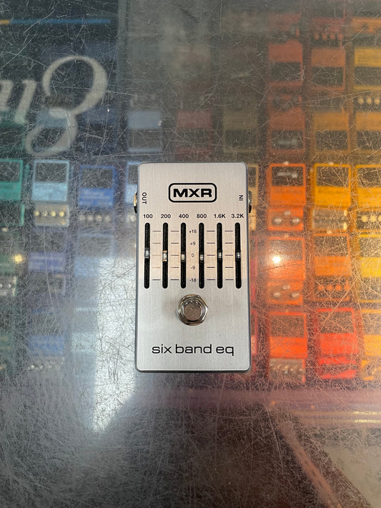 MXR 6 Band Graphic Equalizer Pedal