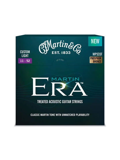 Martin (Martin Era) Treated Phosphor Bronze Acoustic Guitar Strings 11-52