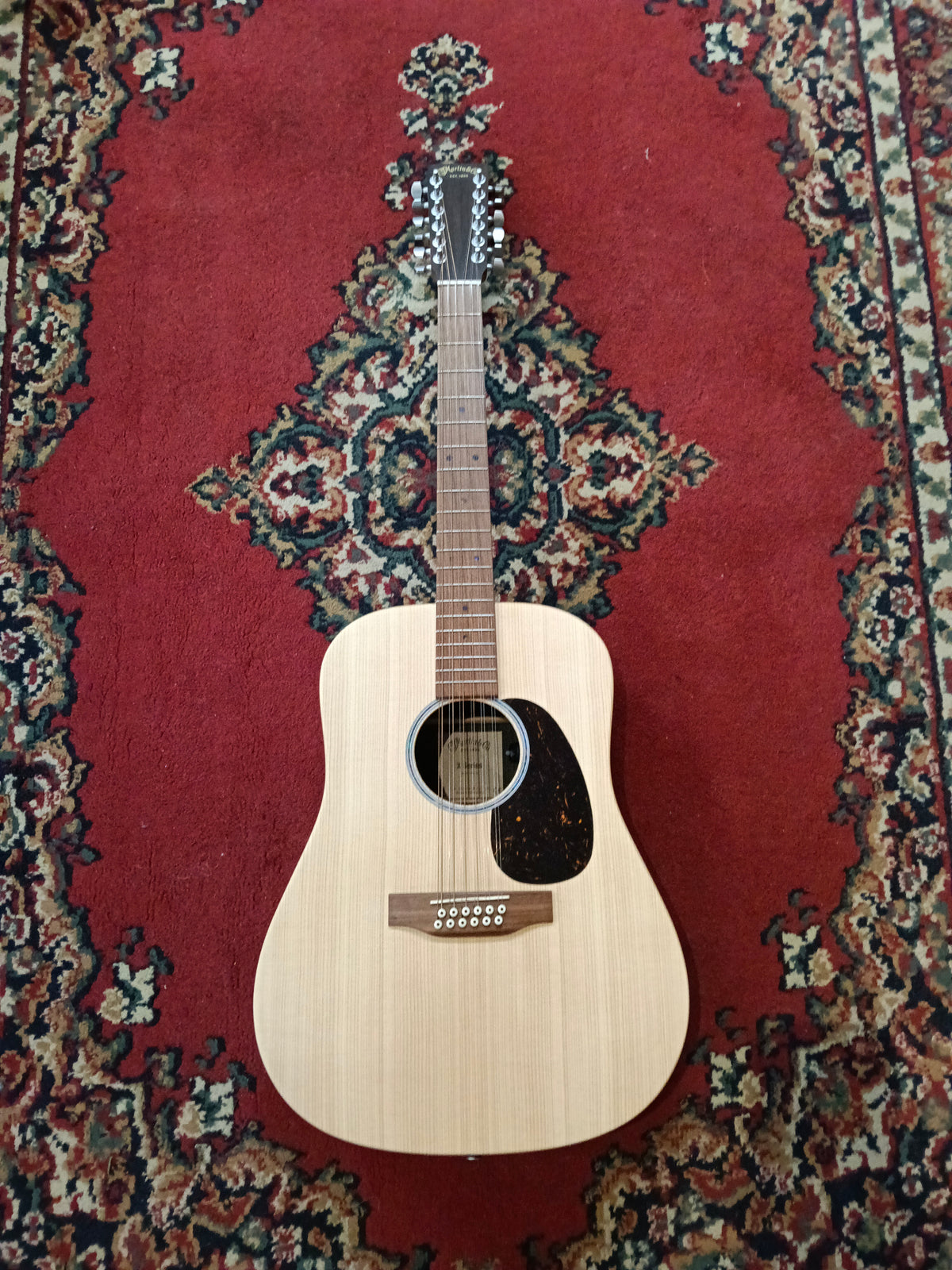 Martin D-X2E Brazilian Rosewood 12-String Electric Acoustic Guitar