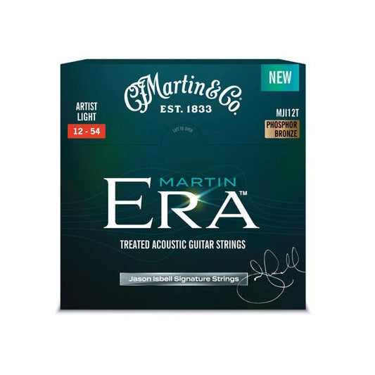 Martin (Martin Era) Jason Isbell Signature Treated Phosphor Bronze Acoustic Guitar Strings 12-54
