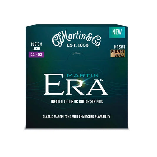 Martin (Martin Era) Treated Phosphor Bronze Acoustic Guitar Strings 11-52
