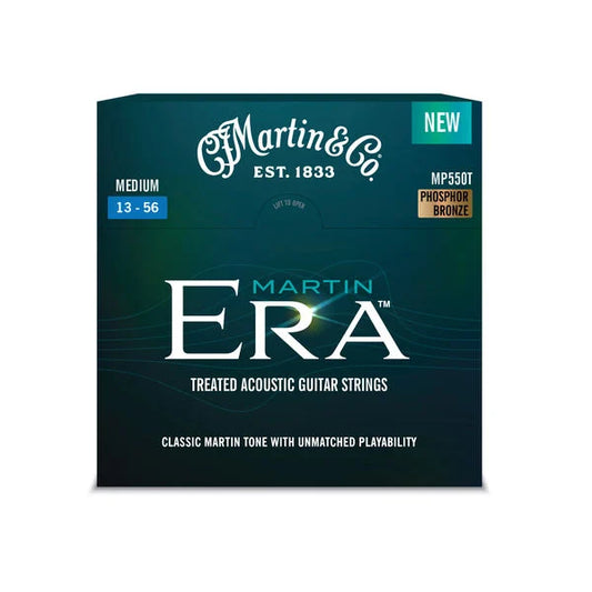 Martin (Martin Era) Treated Phosphor Bronze Acoustic Guitar Strings 13-56
